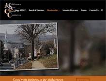 Tablet Screenshot of middletownacc.org